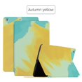 thumbnail image 1 of ELEHOLD for iPad mini 3/2/1 7.9 inch 2014/2013/2012 Colorful Case, Slim Lightweight Smart Auto Sleep/Wake Stand Stripe Non-Slip Shockproof Watercolor Painting Style Case,Autumn Yellow, 1 of 6