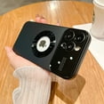 thumbnail image 1 of ELEHOLD for iPhone 11 Pro Max, Compatible with MagSafe Case,Acrylic Window Glass Camera Lens Protector,Shookproof Lightweight Anti-fingerprint Slim Matte Cover, black, 1 of 7