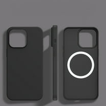 ELEHOLD for iPhone 12 Pro Max Case,Compatible with MagSafe Colorful Anti-Scratch Soft Microfiber Lining Full Body Protective Shockproof Ultra Slim Phone Case for iPhone 12 Pro Max,Black