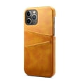 thumbnail image 1 of ELEHOLD for iPhone 12 Pro Max Case, iPhone 12 Pro Max Wallet Case with Credit Card Holder, Slim PU Leather Hard Card Pocket Back Cover Shockproof Protective Case,Khaki, 1 of 3