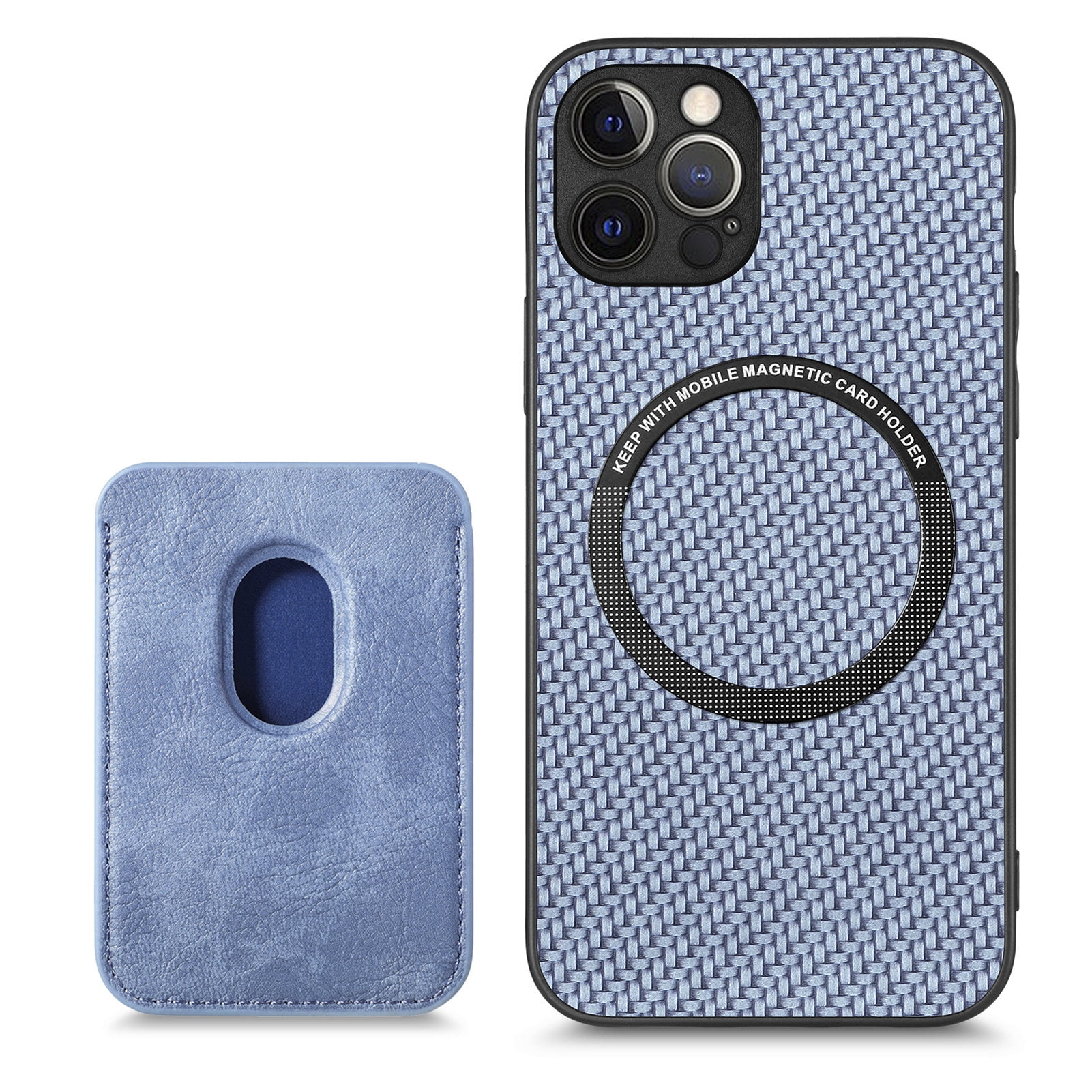 ELEHOLD for iPhone 12 Pro Max Magnetic Wallet Case with Detachable Back ...