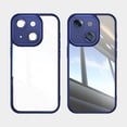 thumbnail image 1 of ELEHOLD for iPhone 13 Case,Camera Lens Protector Crystal Clear Non-Yellowing Shockproof Anti-Scratch Transparent Hard Back Slim Fit Case for iPhone 13,Blue, 1 of 6