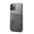 thumbnail image 1 of ELEHOLD for iPhone 13 Pro Case, iPhone 13 Pro Wallet Case with Credit Card Holder, Slim PU Leather Hard Card Pocket Back Cover Shockproof Protective Case,Gray, 1 of 3