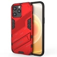 thumbnail image 1 of ELEHOLD for iPhone 13 Pro Max Armor Rugged Case with Hidden Kickstand PC Back + TPU Bumper Anti-Fall Drop Resistant Shockproof Lightweight Hybird Case for iPhone 13 Pro Max 6.7 inch, Red, 1 of 10