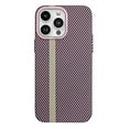 thumbnail image 1 of ELEHOLD for iPhone 13 Pro Max Case Carbon Fiber Texture Slim Fit Lightweight Hard PC Back Shockproof Anti-Scratch Protective Cover for iPhone 13 Pro Max,pink, 1 of 7