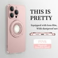 thumbnail image 1 of ELEHOLD for iPhone 13 Pro Max, Case with Magnetic Invisible Stand Slim Shockproof Anti-Scratch,Compatible with MagSafe Lens Protector Case Cover, pink, 1 of 1