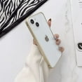 thumbnail image 1 of ELEHOLD for iPhone 13 Pro Metal Bumper Case, Frosting Matte Metal Frame Case Soft TPU Inner Support Wireless Charging Non-Slip Slim Case for iPhone 13 Pro, Gold, 1 of 8