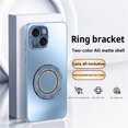 thumbnail image 1 of ELEHOLD for iPhone 14 Case, Slim Compatible with Mag Safe Accessory Bling Diamond Ring Kickstand Shockproof Anti-Scratch Protective Rugged Case for iPhone 14,Blue, 1 of 8