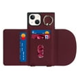 thumbnail image 1 of ELEHOLD for iPhone 14 Plus 6.7 inch Case, Adjustable Lanyard Crossbody Case with Metal Ring Card Slot Wallet Pocket Anti-Scratch Shockproof Case for iPhone 14 Plus,Winered, 1 of 10
