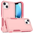 thumbnail image 1 of ELEHOLD for iPhone 14 Plus 6.7 inch Case, Armor Rugged Hard PC Soft TPU Hybrid Anti-Drop Camera Lens Protection Shockproof Glossy Non-Slip Slim Fit Case for iPhone 14 Plus,Pink, 1 of 5
