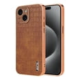 thumbnail image 1 of ELEHOLD for iPhone 14 Plus Case,Compatible with MagSafe Luxury PU Leather Embossed Crocodile Pattern Plating Edge Shockproof Smudge-proof Full Protection Case for iPhone 14 Plus,Brown, 1 of 8