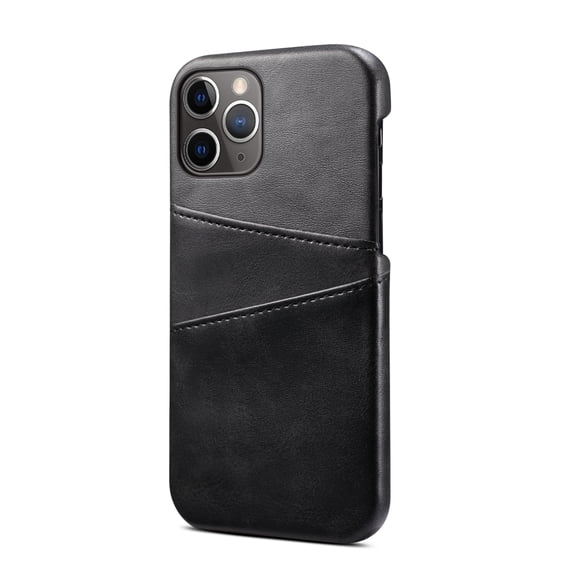 ELEHOLD for iPhone 14 Plus Case, iPhone 14 Plus Wallet Case with Credit Card Holder, Slim PU Leather Hard Card Pocket Back Cover Shockproof Protective Case,Black