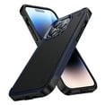 thumbnail image 1 of ELEHOLD for iPhone 14 Pro 2022 Fit Case, Military-Grade Dual Layer Raised Frame Screen & Camera Lens Protective Armor Hybrid PC+TPU Anti-Drop Shockproof Slim Rugged Case,Blue, 1 of 8