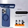 thumbnail image 1 of ELEHOLD For iPhone 14 Pro Case, MagSafe Compatible Case [Military-Grade Drop Protection] with 360° Rotable Ring Stand, Rugged Magnetic Phone Cover, Blue, 1 of 9
