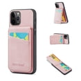 thumbnail image 1 of ELEHOLD for iPhone 14 Pro Leather Wallet Case with Card Slots Magnetic Button Kickstand Function Full Body Protective Shockproof Cover for iPhone 14 Pro 6.1",Pink, 1 of 8