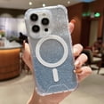 thumbnail image 1 of ELEHOLD for iPhone 14 Pro Max 6.7 inch Slim Glitter Gradient Clear Case Compatible with MagSafe Non-Yellowing Shockproof Anti-Scratch Fashion Case,Blue, 1 of 5