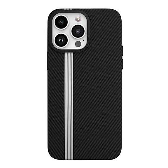 ELEHOLD for iPhone 14 Pro Max Case Carbon Fiber Texture Slim Fit Lightweight Hard PC Back Shockproof Anti-Scratch Protective Cover for iPhone 14 Pro Max,black