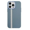 thumbnail image 1 of ELEHOLD for iPhone 14 Pro Max Case Carbon Fiber Texture Slim Fit Lightweight Hard PC Back Shockproof Anti-Scratch Protective Cover for iPhone 14 Pro Max,blue, 1 of 7