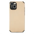 thumbnail image 1 of ELEHOLD for iPhone 14 Slim Thin Case Fiber Pattern Full Body Protection Shockproof Anti-Fingerprint Anti-Scratch Protective Case 6.1 inch For iPhone 14,Khaki, 1 of 8