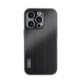 thumbnail image 1 of ELEHOLD for iPhone 15 Case,Luxury Metallic Brushed Design Soft TPU Bumper Raised Edge Protection Anti-Scratch Shockproof Non-Slip Protective Case for iPhone 15,Black, 1 of 6
