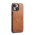 thumbnail image 1 of ELEHOLD for iPhone 15 Case,Magnetic Premium PU Leather Business Classic Soft Silicone Bumper Ultra Slim Shockproof  Protective Case for Women Men for iPhone 15,Brown, 1 of 6