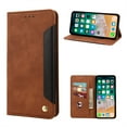 thumbnail image 1 of ELEHOLD for iPhone 15 Plus Flip Wallet Case, Slim Shockproof Premium Vintage PU Leather Magnetic Closure Built-in Card Holders Kickstand Function Wallet Purse Case,brown, 1 of 8