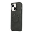 thumbnail image 1 of ELEHOLD for iPhone 15 Plus Premium PU Leather Case,Slim Thin Lightweight Skin-Friendly Strong Magnetic Compatible with Mag Safe Anti-Scratch Shockproof Case for iPhone 15 Plus,black, 1 of 5