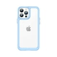 thumbnail image 1 of ELEHOLD for iPhone 15 Pro Clear Case Transparent Clear Back Non-Yellowing Shockproof Slim Fit Lightweight Hybrid Silicone Case for 6.1" iPhone 15 Pro,Blue, 1 of 6