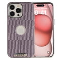 thumbnail image 1 of ELEHOLD for iPhone 16 Magnetic Case,  Compatible with Mag Safe Accessory Logo View Classic PU Leather Thin Slim Shockproof Phone Case for iPhone 16,Purple, 1 of 7