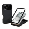 thumbnail image 1 of ELEHOLD for iPhone 16 Plus Case ,Compatible with Mag-Safe Accessory Military Protection Heavy-Duty Rugged Shockproof Case with Lens Protector  for iPhone 16 Plus,Black, 1 of 5