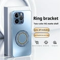 thumbnail image 1 of ELEHOLD for iPhone 16 Plus Case, Slim Compatible with Mag Safe Accessory Bling Diamond Ring Kickstand Shockproof Anti-Scratch Protective Rugged Case for iPhone 16 Plus,Blue, 1 of 8