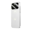 thumbnail image 1 of ELEHOLD For iPhone 16 Plus Hard PC Shockproof Case Slim Magnetic Rugged Cover, Mag Safe Compatible, Lens All-inclusive Design, with 9HD Lens Protecor,  White, 1 of 13