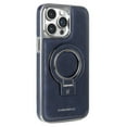thumbnail image 1 of ELEHOLD for iPhone 16 Pro Case, Luxury Soft PU Leather Magnetic Invisible Ring Stand Military Drop Shockproof Non-Slip Protective Phone Case for iPhone 16 Pro, Blue, 1 of 9