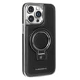 thumbnail image 1 of ELEHOLD for iPhone 16 Pro Case, Luxury Soft PU Leather Magnetic Invisible Ring Stand Military Drop Shockproof Non-Slip Protective Phone Case for iPhone 16 Pro, Black, 1 of 9
