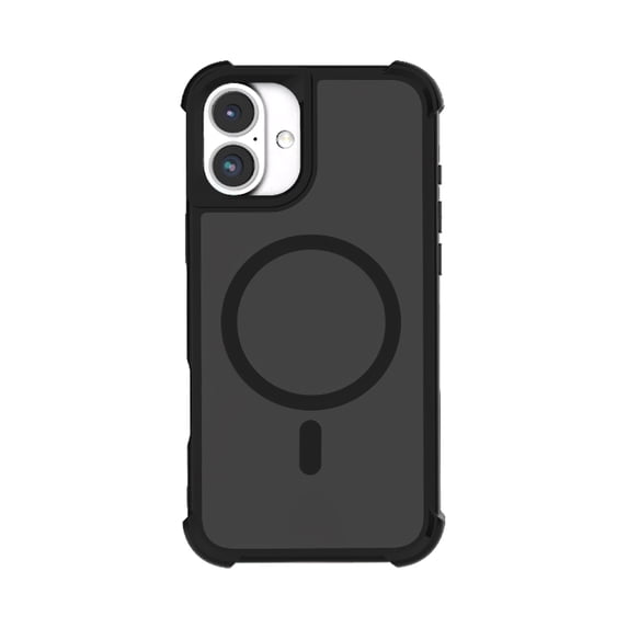 ELEHOLD for iPhone 16 Pro Max Case, Compatible with Mag Safe Accessories, Slim Thin Translucent Matte Shockproof Women Men Protective Case for iPhone 16 Pro Max,Black