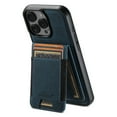 thumbnail image 1 of ELEHOLD for iPhone 16 Pro Max Case, Compatible with Mag Safe Accessory, 2 in 1 Detachable Magnetic Card Holder Faux Lychee Pattern Leather Kickstand Wallet Case for iPhone 16 Pro Max,Blue, 1 of 7