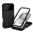 thumbnail image 1 of ELEHOLD for iPhone 16 Pro Max Case ,Compatible with Mag-Safe Accessory Military Protection Heavy-Duty Rugged Shockproof Case with Lens Protector  for iPhone 16 Pro Max,Black, 1 of 5