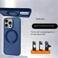 thumbnail image 1 of ELEHOLD For iPhone 16 Pro Max Case, MagSafe Compatible Case [Military-Grade Drop Protection] with 360° Rotable Ring Stand, Rugged Magnetic Phone Cover, Blue, 1 of 9