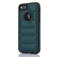 thumbnail image 1 of ELEHOLD for iPhone 7 / 8 / SE 2022 & 2020 Leather Case Luxury Premium PU Leather Logo Cutout View Full Coverage Slim Lightweight Non-Slip Shockproof Protective Case,green, 1 of 6