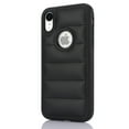 thumbnail image 1 of ELEHOLD for iPhone XS Max Leather Case Luxury Premium PU Leather Logo Cutout View Full Coverage Slim Lightweight Non-Slip Shockproof Protective Case for iPhone XS Max,black, 1 of 6