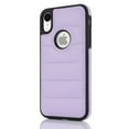 thumbnail image 1 of ELEHOLD for iPhone XS Max Leather Case Luxury Premium PU Leather Logo Cutout View Full Coverage Slim Lightweight Non-Slip Shockproof Protective Case for iPhone XS Max,lightpurple, 1 of 6