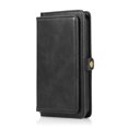 thumbnail image 1 of ELEHOLD for iPhone XS Max Luxury Multi-Functional Wallet Case with Card Slots Dual-Use Detachable Phone Case Magnetic Function Lanyard Shockproof Wallet Case,For iPhone XS Max,Black, 1 of 6