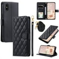 thumbnail image 1 of ELEHOLD for iPhone XS/X Wallet Crossbody Case PU Leather Cover with Card Slots Magnetic Clasp Kickstand Detachable Wriststrap Shoulder Strap Flip Shockpoof Cover,black, 1 of 8