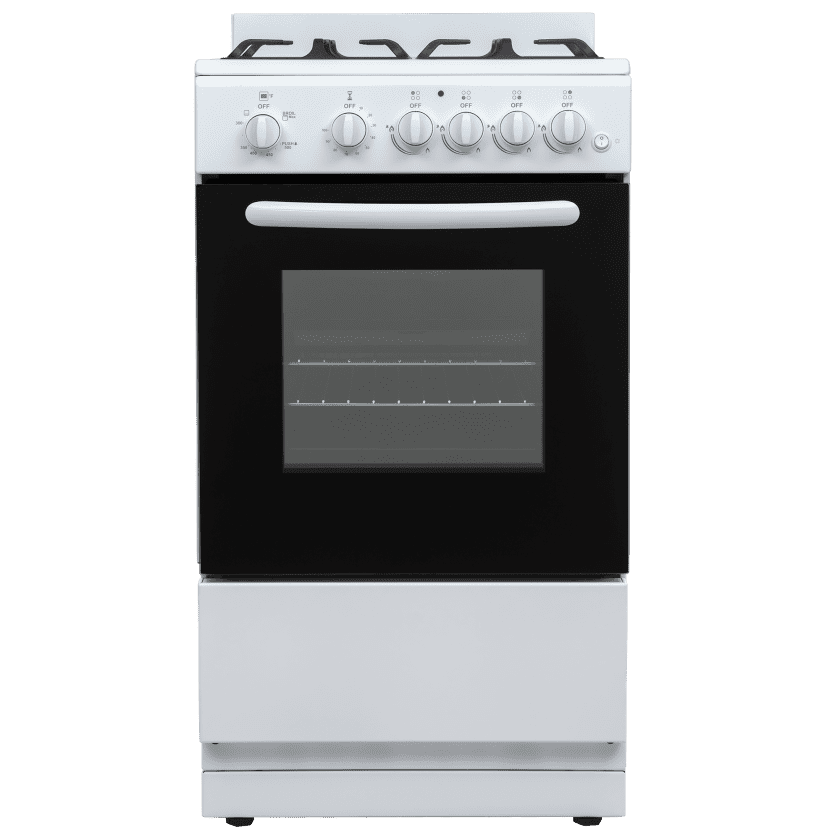 ELEMENT 1.9 cu. ft. 20" White Gas Range EGR204MCCW