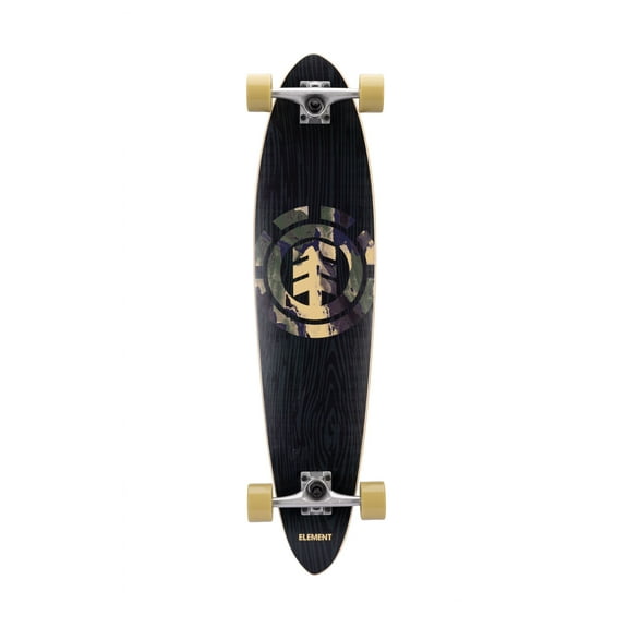 Element 36 inch Longboard in Red and Floral Skateboard