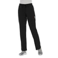 thumbnail image 1 of ELEMENTS BY ALEXANDERS UNIFORMS Women's EL9305 Half Elastic Waistband Four Way Stretch Scrub Pant Black Medium, 1 of 5