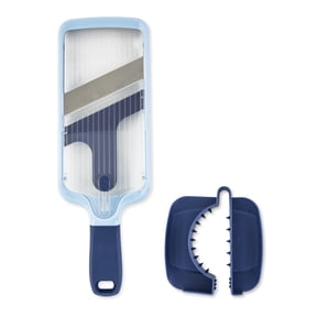 Elements by Thyme & Table Handheld Mandoline Slicer - Blue