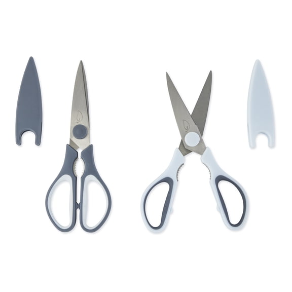 Elements by Thyme & Table Set of 2 Kitchen Shears - Blue