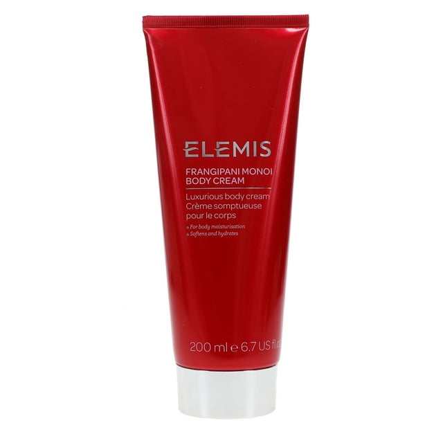 ELEMIS Frangipani Monoi Body Cream, 6.7 oz Nourishing Lotion with