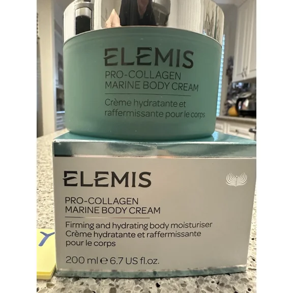 ELEMIS Pro-Collagen Marine Body Cream Large 6.7 oz Jar New in Box